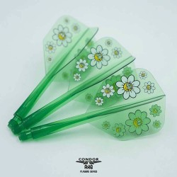 Plumas Condor Axe Toy Flowers Verde Claro Shape L 33.5m 3 Uds.