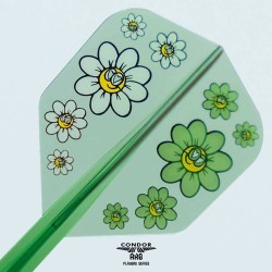 Plumas Condor Axe Toy Flowers Verde Claro Shape L 33.5m 3 Uds.