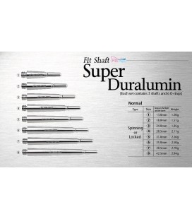 FIT SHAFT SUPER DURALUMIN SPINNING 18mm