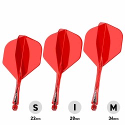 Fülle Winmau Darts Fusion Roja Short 22-64mm N2 Standard 8794