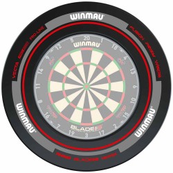 Dartboard Surrounds Advance Negro Rojo  4452