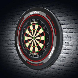 Dartboard Surrounds Advance Negro Rojo  4452