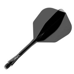 Fülle Winmau Darts Fusion Schwarz Medium 34-76mm N6 8826