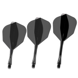 Fülle Winmau Darts Fusion Schwarz Medium 34-76mm N6 8826