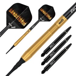 Darts One80 Sandstorm 03 P.plastico 90% 18gr 9399