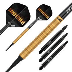 Darts One80 Sandstorm 04 P.plastico 90% 18gr 9402