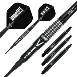 Darts One80 Yuki Black Onodera 90% 20gr 9559