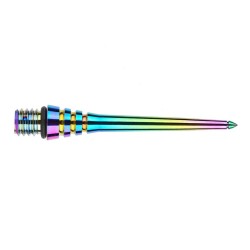 Point One 80 Darts E Rainbow Konverterspitzen 22 mm 4315