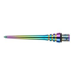 Point One 80 Darts E Rainbow Konverterspitzen 22 mm 4315