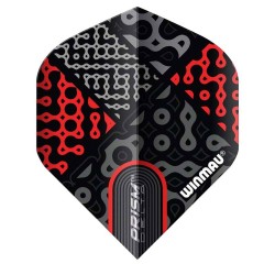 Fülle Winmau Darts Prism Delta Cypher Schwarz Rot 6915.279