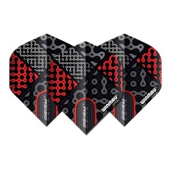 Fülle Winmau Darts Prism Delta Cypher Schwarz Rot 6915.279