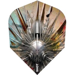 Copia De Plumas Shot Darts Gnarly Shredda Shape Sh-sf5503