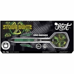 Dardos Shot Darts Stowe Buntz V2 Black 90% 21gr  Sh-sbsf2b-21