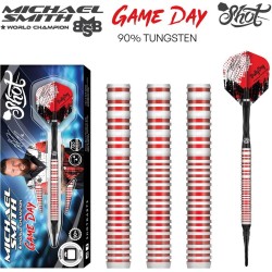 Dardos Shot Darts Michael Smith Game Day 90% 20gr Sh-msgdsf-20