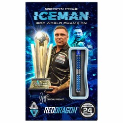 Darts Red Dragon Gerwyn Preis Glacier 90% 24gr Rdd2802