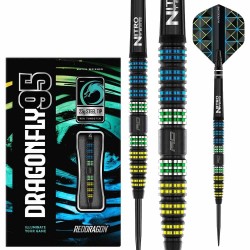 Darts Red Dragon Dragonfly Black Tapered 95% 25g Ardd2816