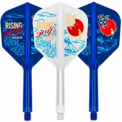 Plumas Target K-flex No.6 Medium Standard Haruki Muramatsu Rising Sun 410217