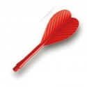 Darts All In One Durable Plastic Flights Red. 100 U.